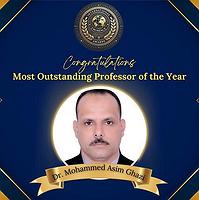 Dr. Mohammed Asim Ghazi