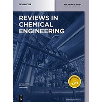 Reviews in Chemical Engineering | Publons