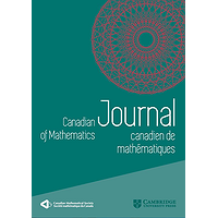 Canadian Journal Of Mathematics Publons