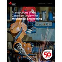 Transactions Of The Canadian Society For Mechanical Engineering Publons