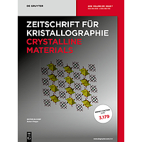 Zeitschrift für Kristallographie Crystalline Materials Publons